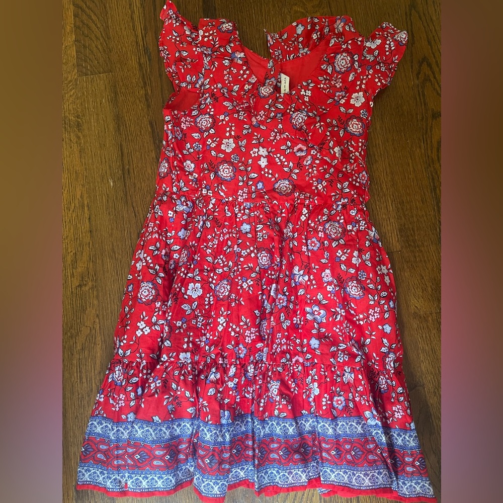 Janie and Jack red dress dress